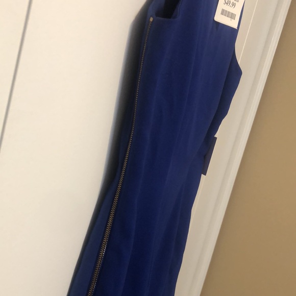 Calvin Klein Women’s Blue Color Dress Size 6 NWT - Picture 3 of 9